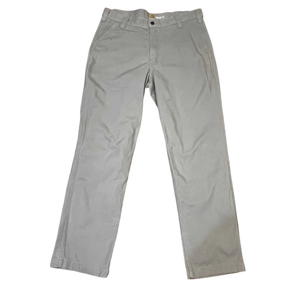 Carhartt Mens Relaxed Fit Canvas Work Utility Pants Tan 36x34 102291-232